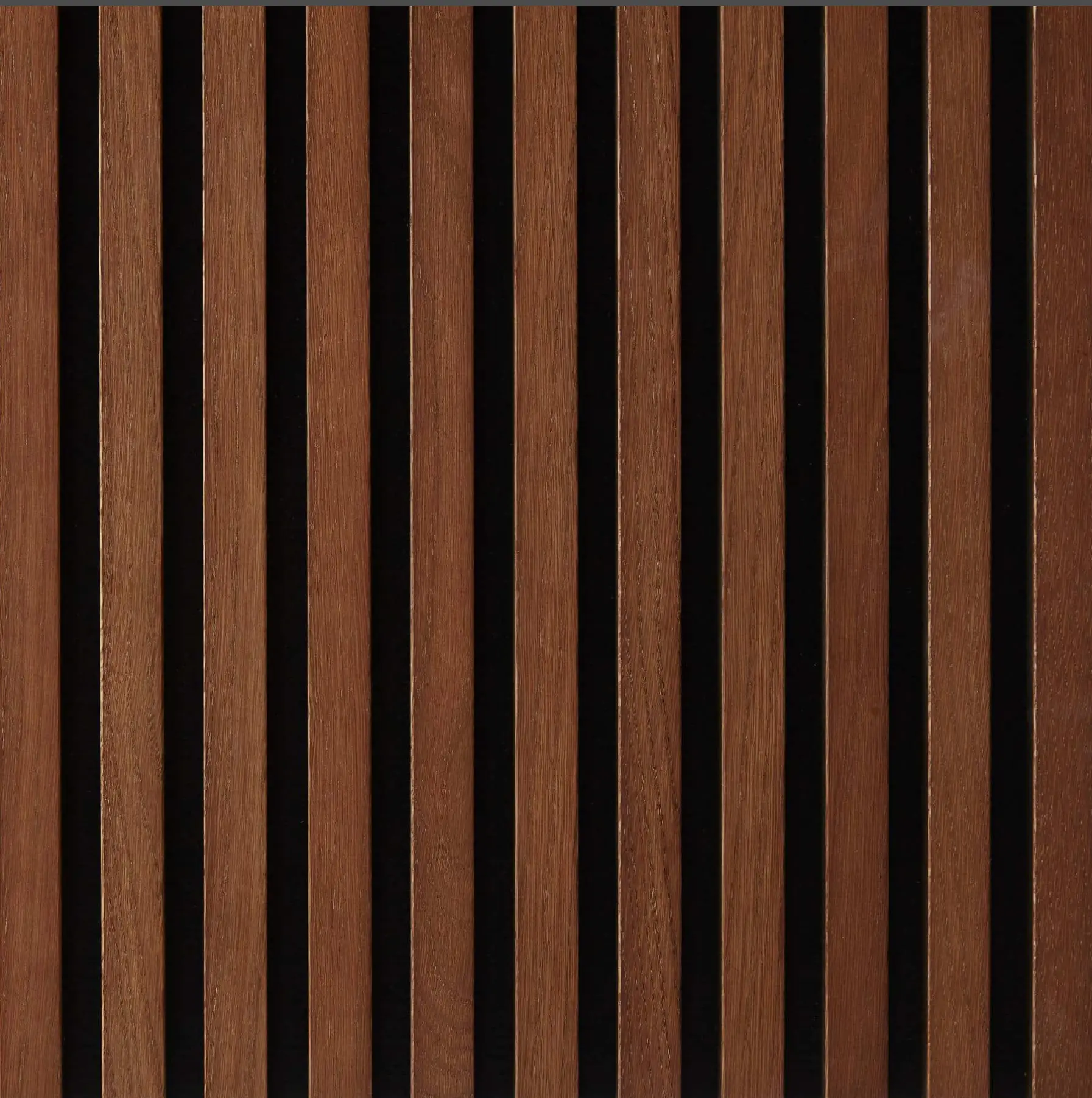 Antique Veneer slat wall finish