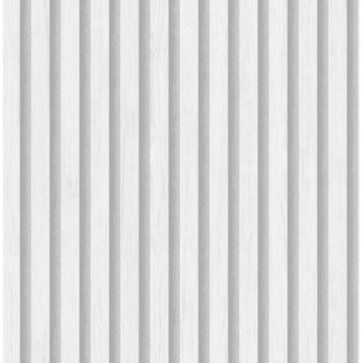 Classic White slat wall finish