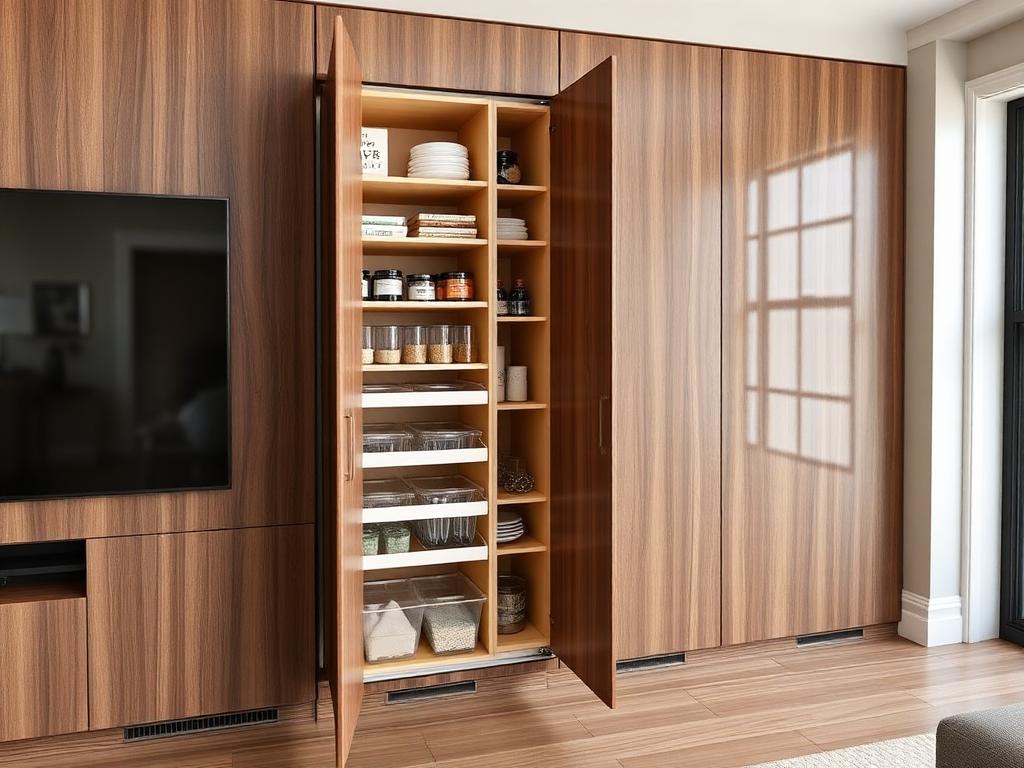 Pull-Out Tower Cabinet