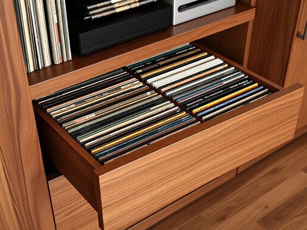 Vinyl Storage Drawer