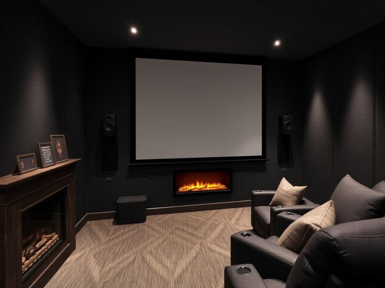 Cinema media wall example 4