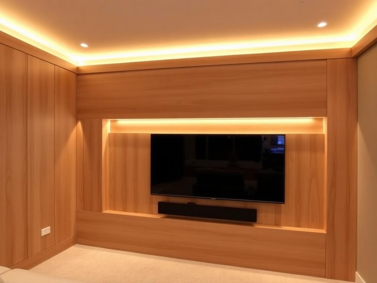 Cinema media wall example 5