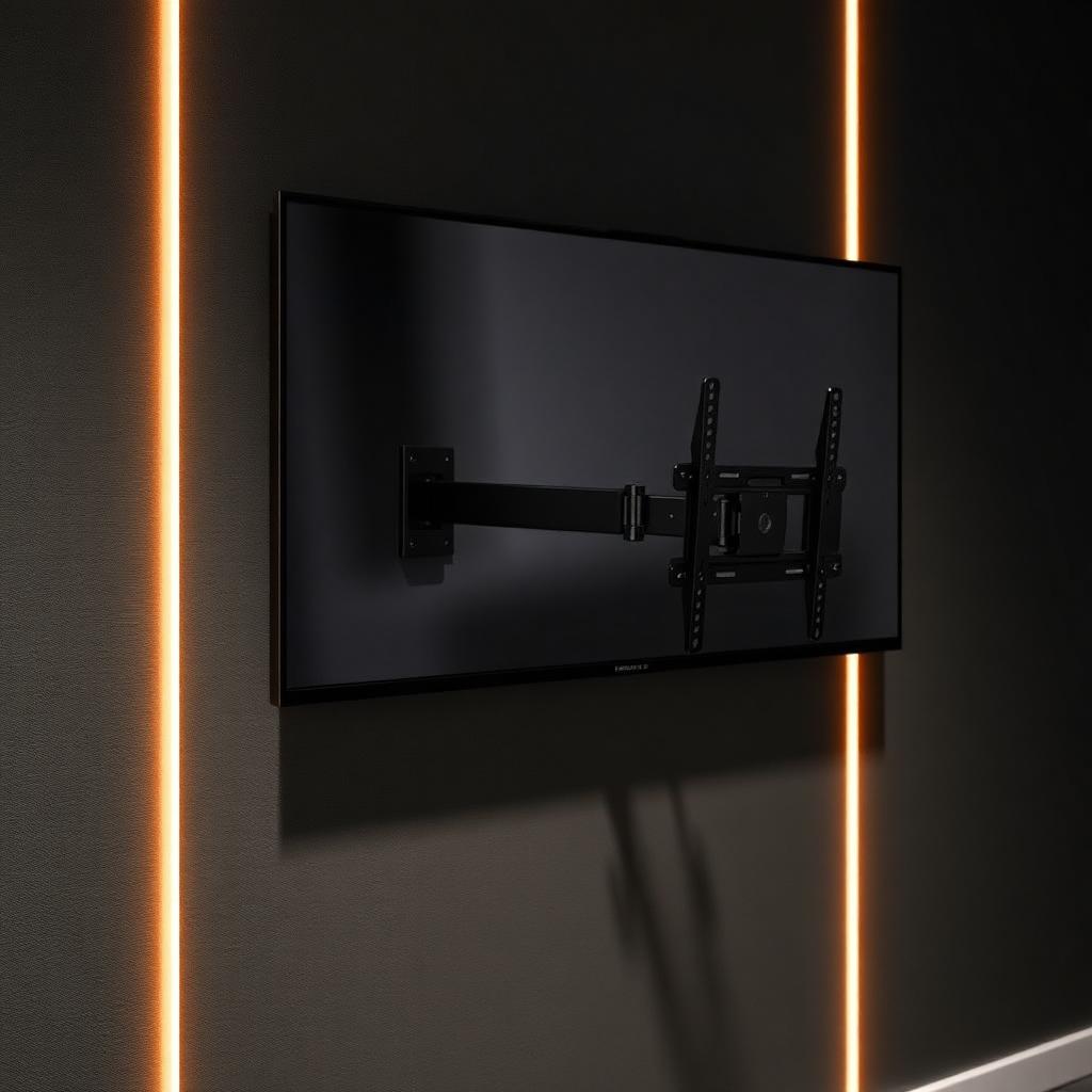 Heavy-Duty TV Mount: