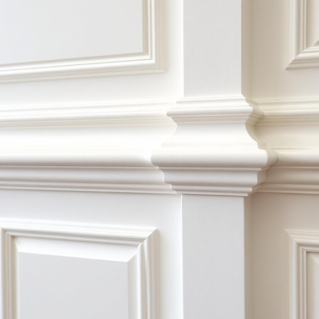 Custom Raised Panel Millwork: