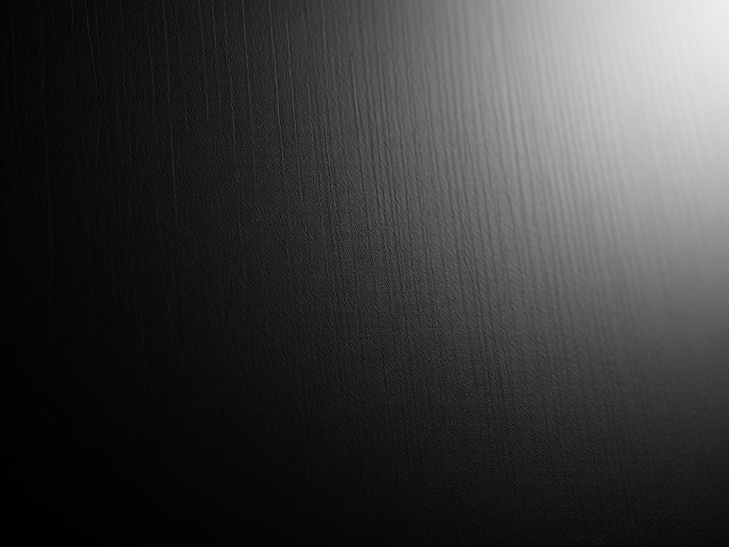 Ultra-Matte Black finish sample for media walls