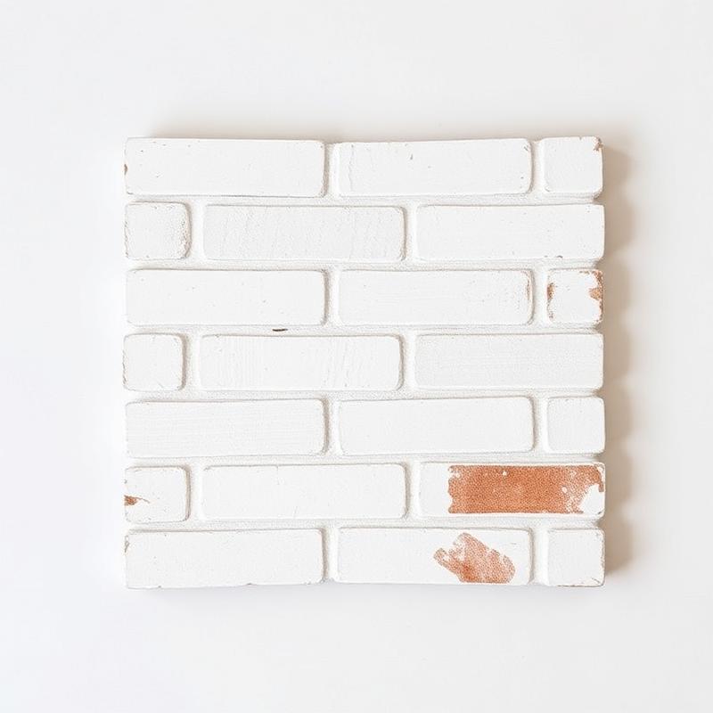 Antique White brick wall finish