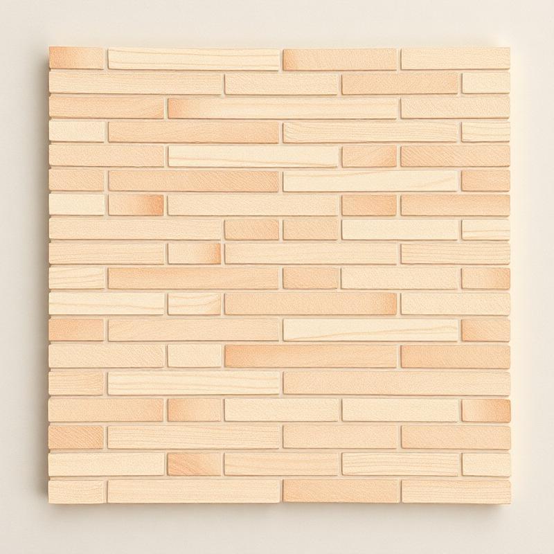 Beige Brick brick wall finish