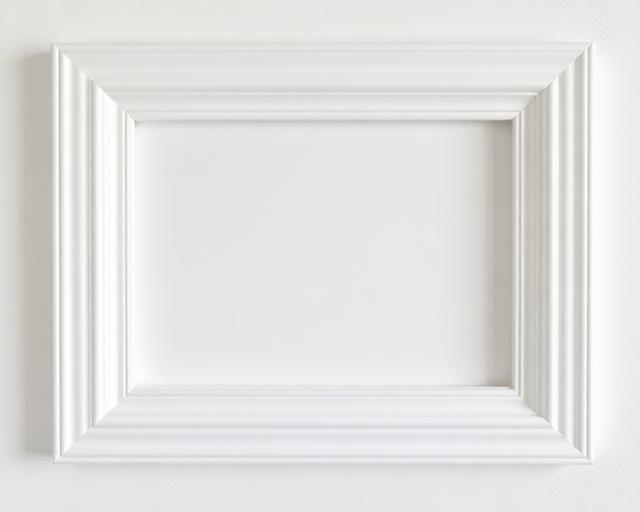 Flat Frame classic trim wall finish