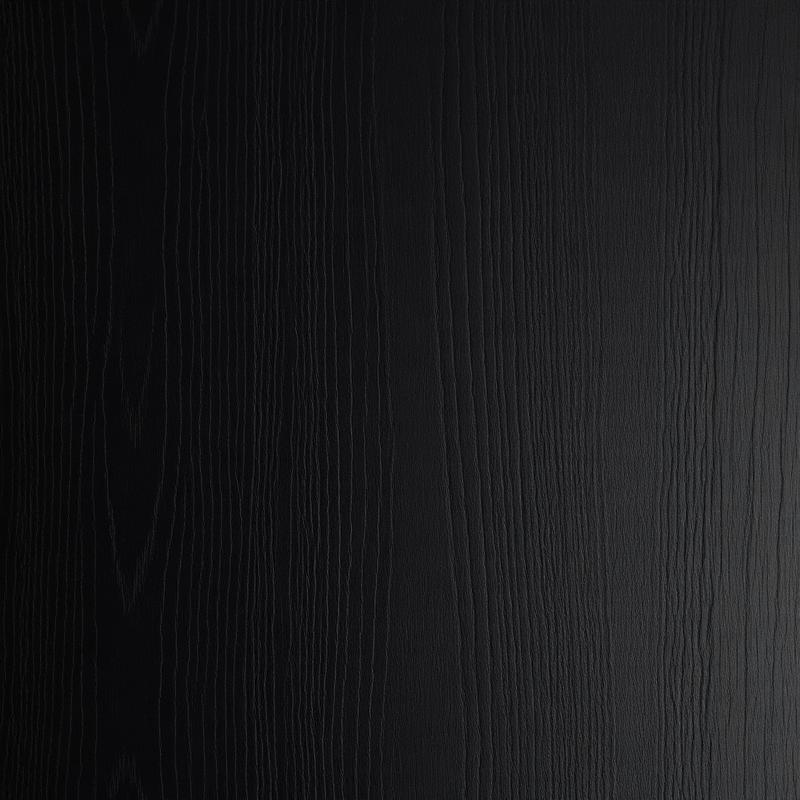 Ebony floating panel finish