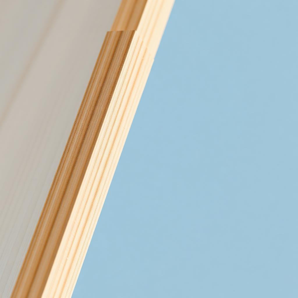 Slim Mitered Floating Panel: