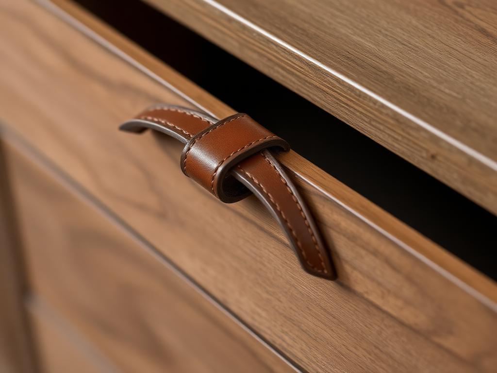 Leather Strap Pull