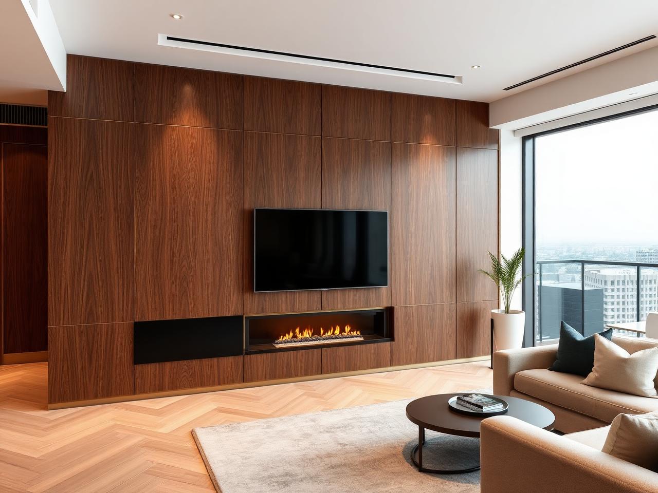 Bespoke luxury media wall example 1