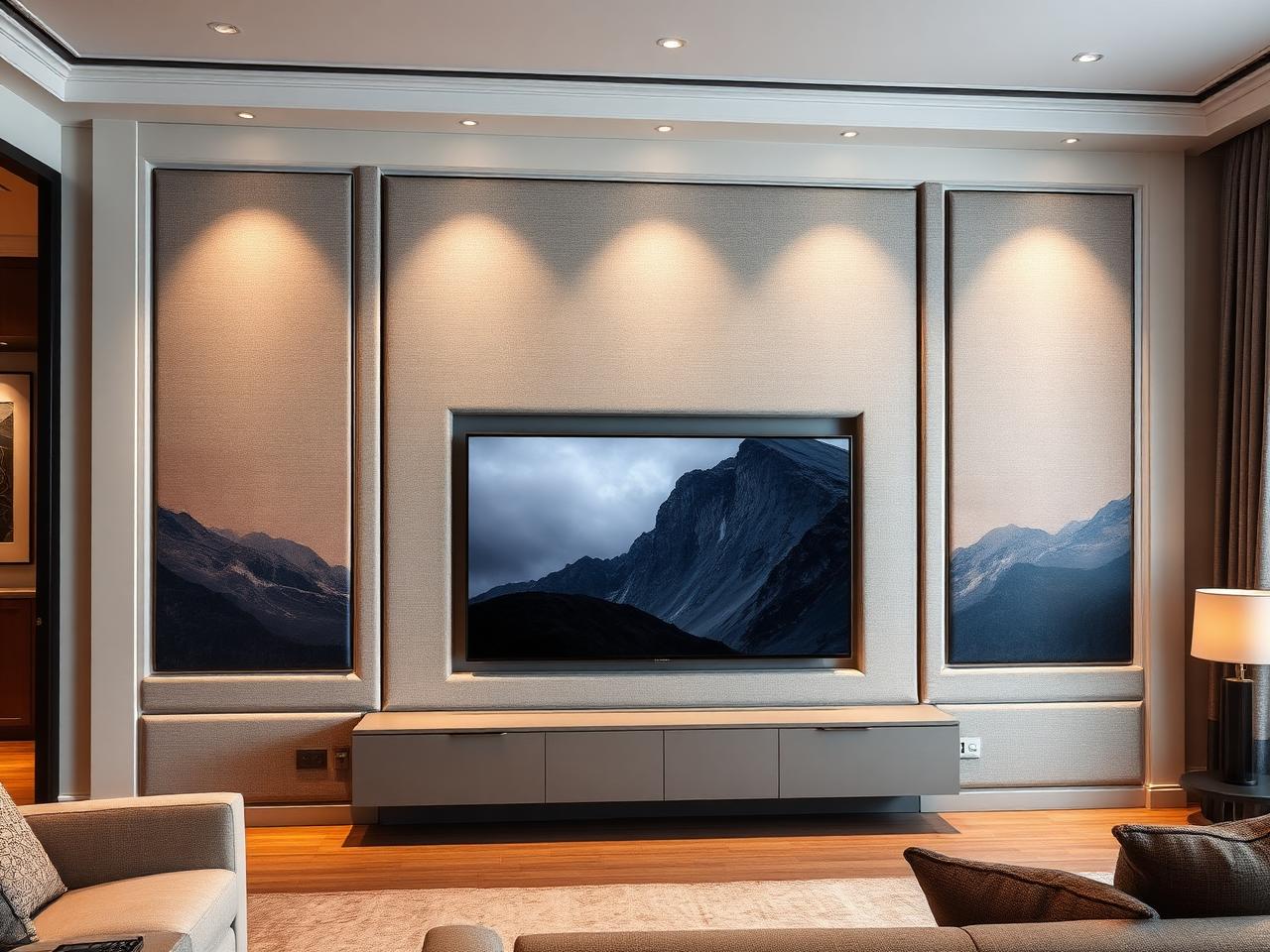 Bespoke luxury media wall example 5