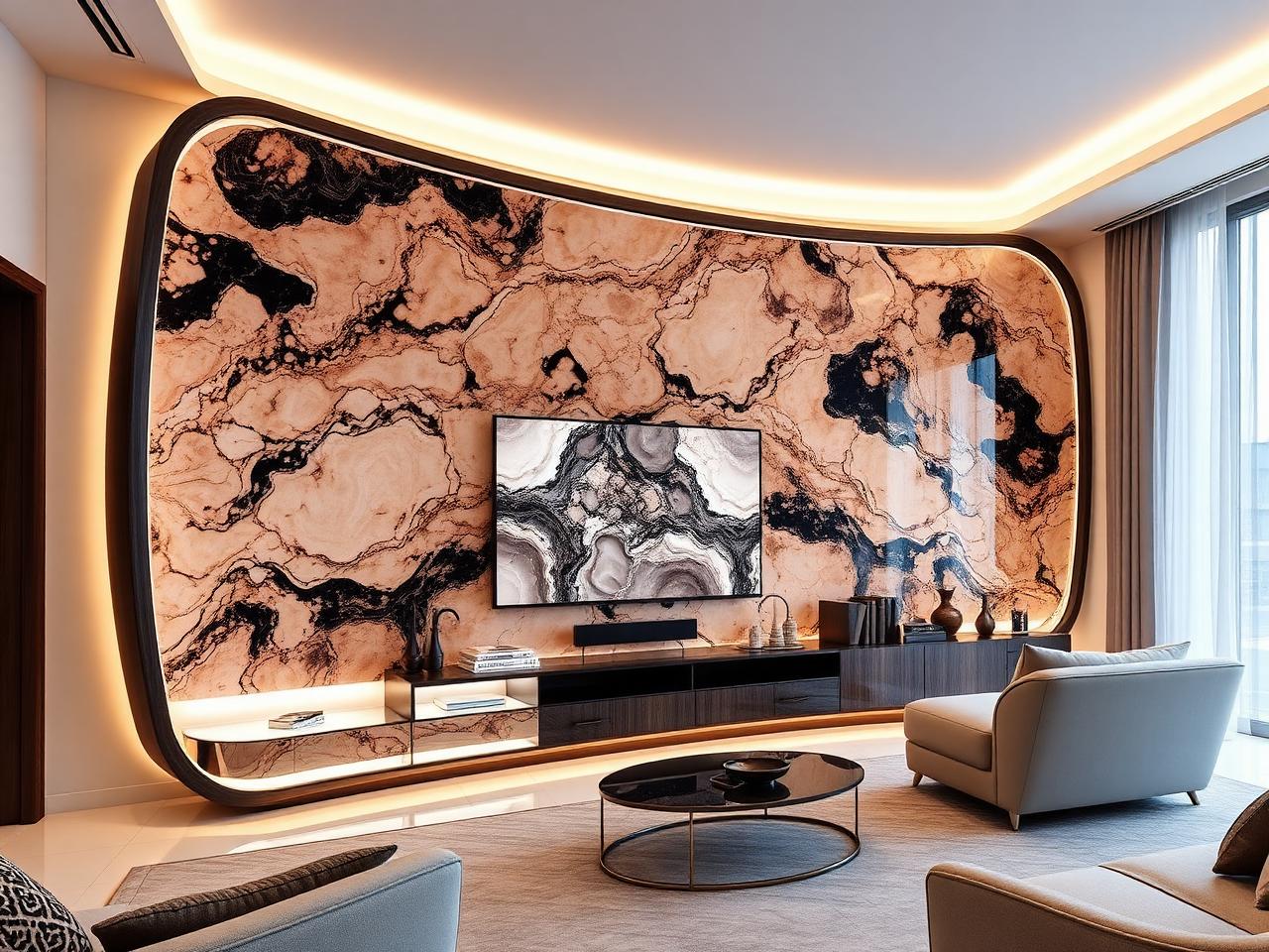 Bespoke luxury media wall example 6