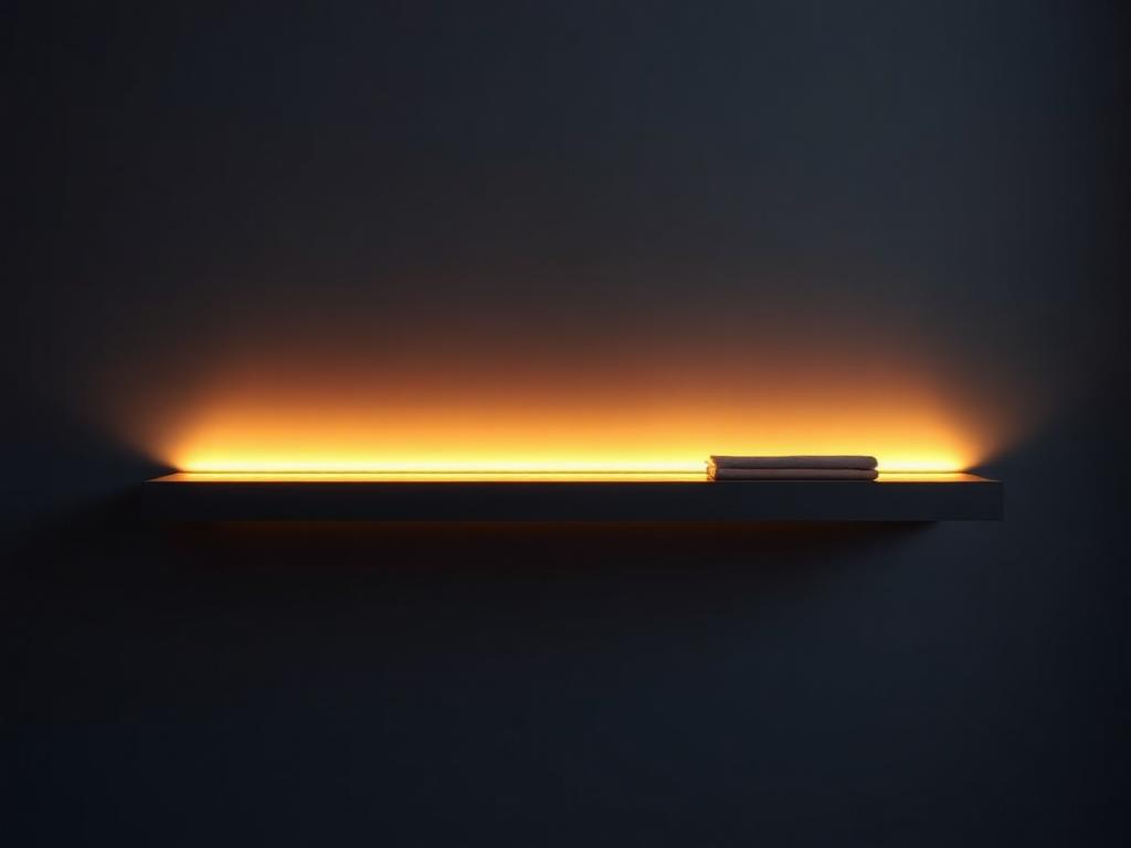 LED-Backlit Shelf