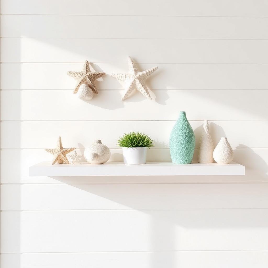 Optional Floating Shelves: