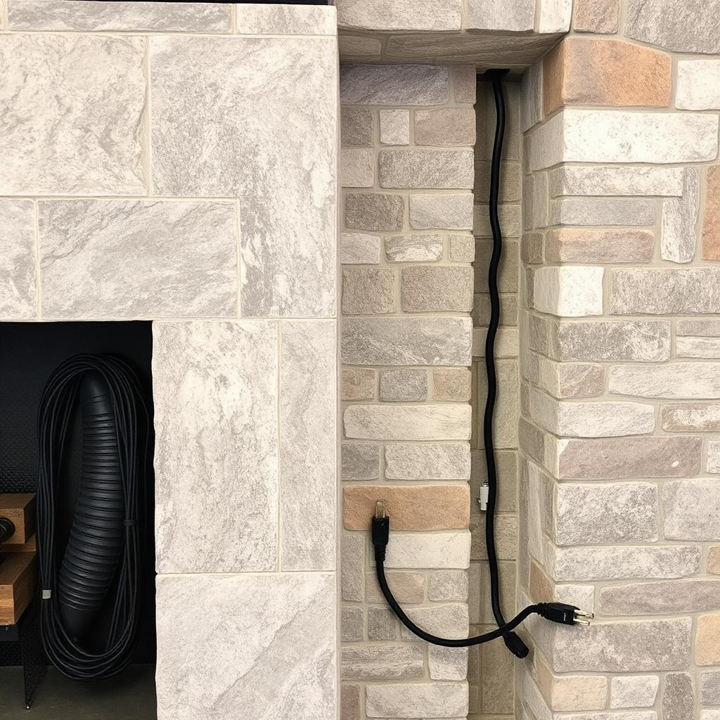 Concealed Cable Management: